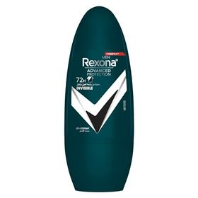 Rexona Invisible 50 ml Üstün Koruma 72 Saat Kesintisiz Koruma Erkek Deodorant Roll On