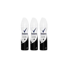 Rexona İnvisible Black White 3x150 ml Sprey Kadın Deodorant