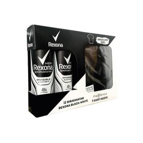 Rexona Invisible Black White Clothes 2x150 ml Erkek Deodorant