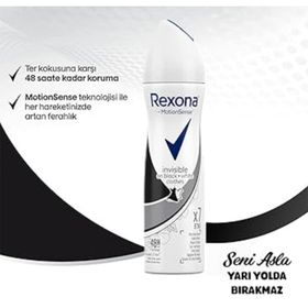 Rexona Invisible Black White Clothes Anti-Perspirant 150 ml Deodorant