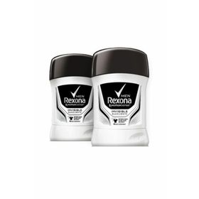 Rexona İnvisible Black White Ice Fresh 2x50 ml Erkek Stick Deodorant
