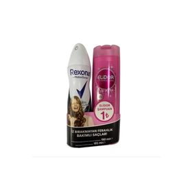 Rexona Invisible Black&White 150 ml Deodorant+ Elidor Güçlü ve Parlak 185 ml Şampuan