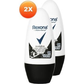 Rexona Invisible Black+White Kadın 50x2 Roll-On Deodorant