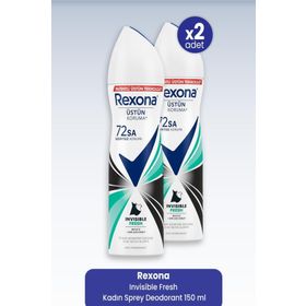 Rexona İnvisible Fresh 2x150 ml Kadın Sprey Deodorant