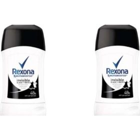 Rexona Invisible On Black White Kadın 2x40 ml Stick Deodorant