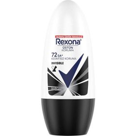 Rexona Kadın Invisible Black + White 50 ml Roll On Deodorant