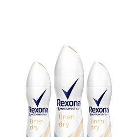 Rexona Linen Dry 3x150 ml Kadın Deodorant