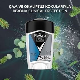 Rexona Men Clinical Protection Clean Scent 45 ml Stick Deodorant