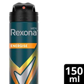 Rexona Men Energise Bergamot Amber 150 ml Erkek Sprey Deodorant