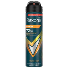 Rexona Men Energise Bergamot Amber 150 ml Erkek Sprey Deodorant