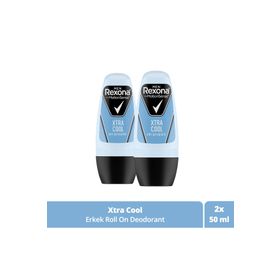 Rexona Men Erkek Xtra Cool 50 ml X2 Adet Roll On Deodorant