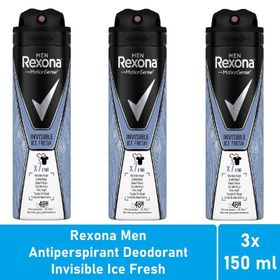 Rexona Men Invisible Ice Fresh 3x150 ml Erkek Deodorant