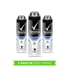 Rexona Men Invisible Ice Fresh 3x150 ml Erkek Deodorant