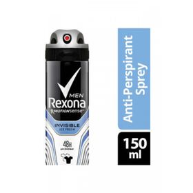 Rexona Men Invisible Ice Fresh Erkek Sprey Deodorant 150 ml