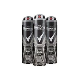 Rexona Men Natural Fresh Kömür Detox 3x150 ml Deodorant