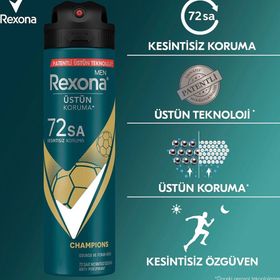 Rexona Men Üstün Koruma Champions 2x150 ml Sprey Deodorant