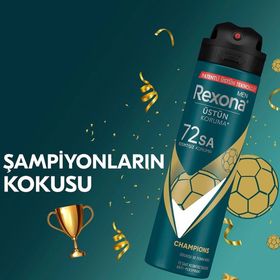 Rexona Men Üstün Koruma Champions 2x150 ml Sprey Deodorant