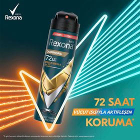 Rexona Men Üstün Koruma Champions 2x150 ml Sprey Deodorant