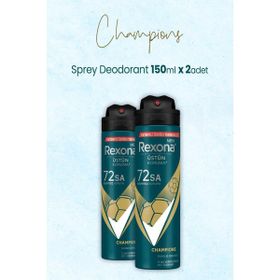 Rexona Men Üstün Koruma Champions 2x150 ml Sprey Deodorant