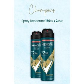 Rexona Men Üstün Koruma Champions 2x150 ml Sprey Deodorant