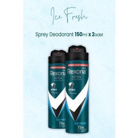 Rexona Men Üstün Koruma Invisible Ice Fresh 2x150 ml Sprey Deodorant