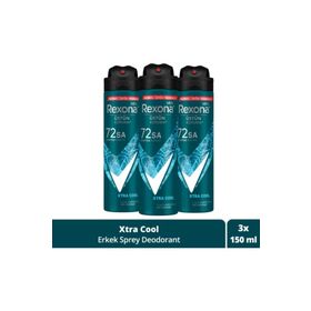 Rexona Men Üstün Koruma Xtra Cool 3x150 ml Sprey Deodorant