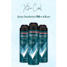Rexona Men Üstün Koruma Xtra Cool 3x150 ml Sprey Deodorant