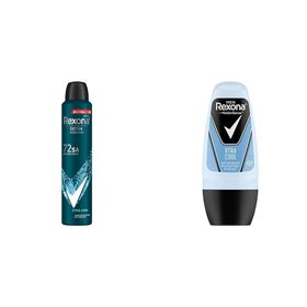 Rexona Men Xtra Cool 200 ml Erkek Sprey Deodorant ve Men Xtra Cool 2x50 ml Erkek Roll On Deodorant