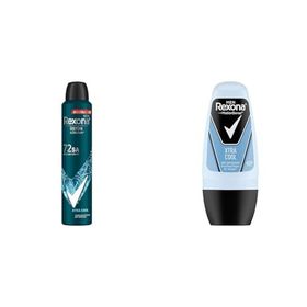 Rexona Men Xtra Cool 200 ml Erkek Sprey Deodorant ve Men Xtra Cool 2x50 ml Erkek Roll On Deodorant