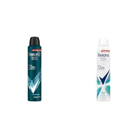 Rexona Men Xtra Cool 200 ml Erkek Sprey Deodorant ve Rexona Shower Fresh 2x200 ml Kadın Sprey Deodorant