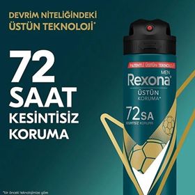 Rexona Men Xtra Cool 72 Saat Kesintisiz Üstün Koruma 200 ml ve Men Champions 2x150 ml Erkek Sprey Deodorant