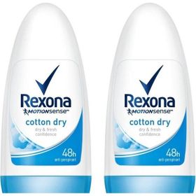 Rexona Motion Sense Cotton Dry 2x50 ml Roll-On