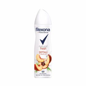 Rexona Motion Sense Natural Şeftali ve Limon Otu 150 ml Antiperspirant Kadın Sprey Deodorant
