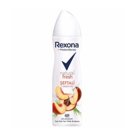 Rexona Motion Sense Natural Şeftali ve Limon Otu 150 ml Antiperspirant Kadın Sprey Deodorant