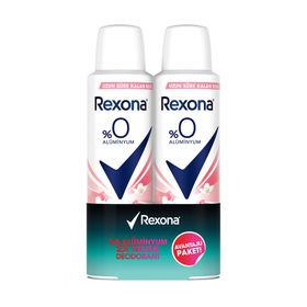 Rexona Musk %0 Alüminyum 2x150 ml Kadın Sprey Deodorant