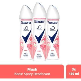 Rexona Musk 3x150 ml Kadın Deodorant