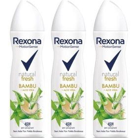 Rexona Natural Fresh Bambu Aloe Vera 3x150 ml Kadın Deodorant