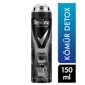Rexona Natural Fresh Kömür Detox 150 ml Erkek Deodorant