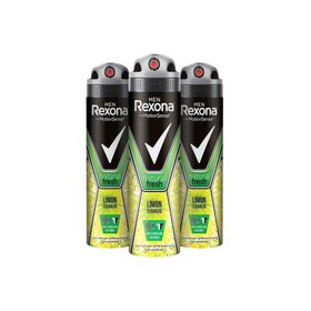 Rexona Natural Fresh Limon Ferahlığı 3x150 ml Erkek Deodorant