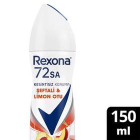 Rexona Natural Fresh Şeftali Limon 150 ml Kadın Sprey Deodorant