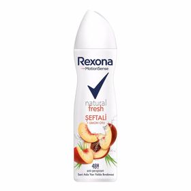 Rexona Natural Fresh Şeftali ve Limon Otu 3x150 ml Kadın Deodorant