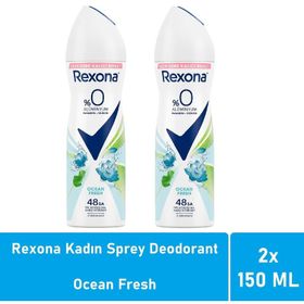 Rexona Ocean Fresh 2x150 ml Kadın Deodorant