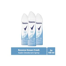 Rexona Ocean Fresh 3x150 ml Kadın Deodorant