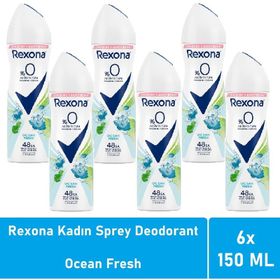 Rexona Ocean Fresh 6x150 ml Kadın Deodorant