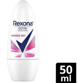 Rexona Powder Dry 50 ml Üstün Koruma 72 Saat Kesintisiz Koruma Kadın Deodorant Roll On