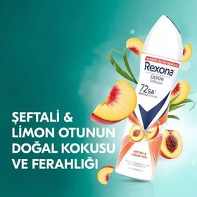 Rexona Şeftali ve Limon Otu 2x150 ml Sprey Deodorant