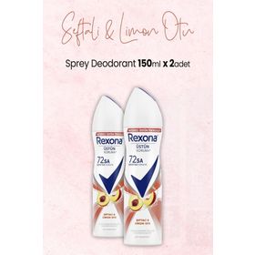 Rexona Şeftali ve Limon Otu 2x150 ml Sprey Deodorant