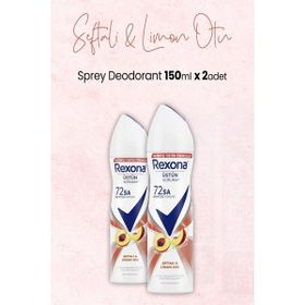 Rexona Şeftali ve Limon Otu 2x150 ml Sprey Deodorant