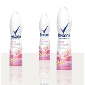 Rexona Sexy Bouquet 3x150 ml Kadın Sprey Deodorant