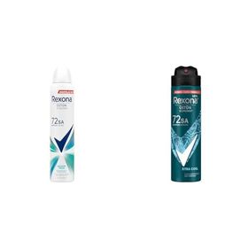 Rexona Shower Fresh 200 ml Kadın Sprey Deodorant ve Men Xtra Cool 2x150 ml Erkek Sprey Deodorant